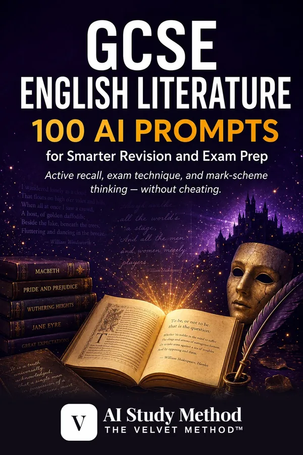 GCSE English Literature cover